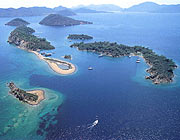 12 islands in the Gocek bay