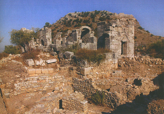 Byzantine church in Caunus