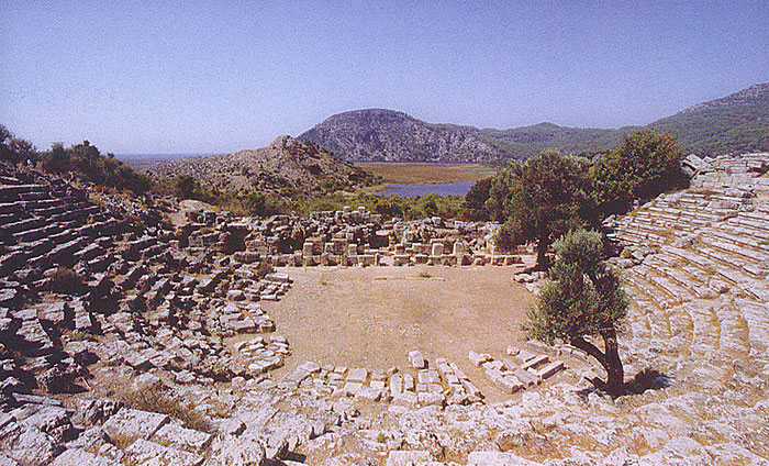 amphi theatre in Caunus