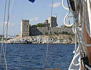 Bodrum, St. Peters castle from sea