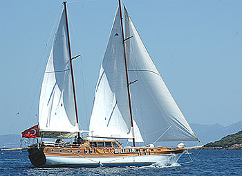 CEYDA 2 under full sails