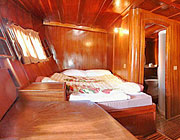M/S Asensena - master cabin in the  back