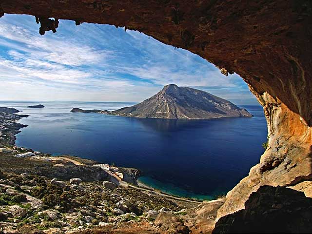 Kalymnos climbing - Greek island blue cruise