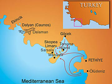 3 nights mini cruise - Olu Deniz 12 Islands