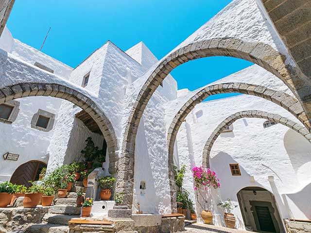 Patmos Castle - North Dodecanese blue cruise