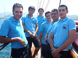 friendly and experienced - Crew of Caferoglu