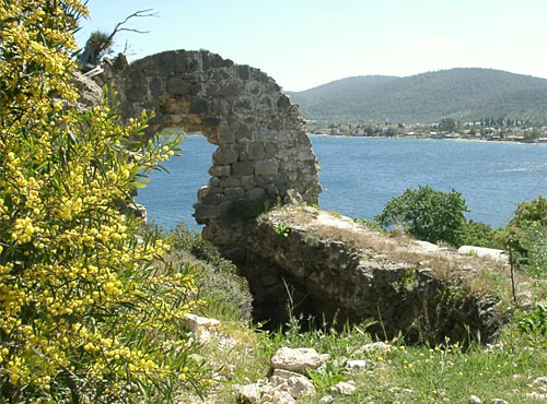 Near Bodrum ruins from Byzantime times - Gölköy - nah bei Bodrum byzantinische Ruinen