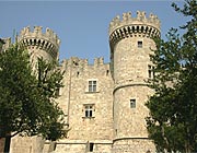 Die Burg des Johanniterordens in Rhodes