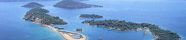 Gocek is blessed with magnificent scenery. 