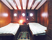 Comfortable twinbed cabin on M/S KAYHAN