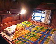 Comfortable double cabin on M/S MISS ANGEL